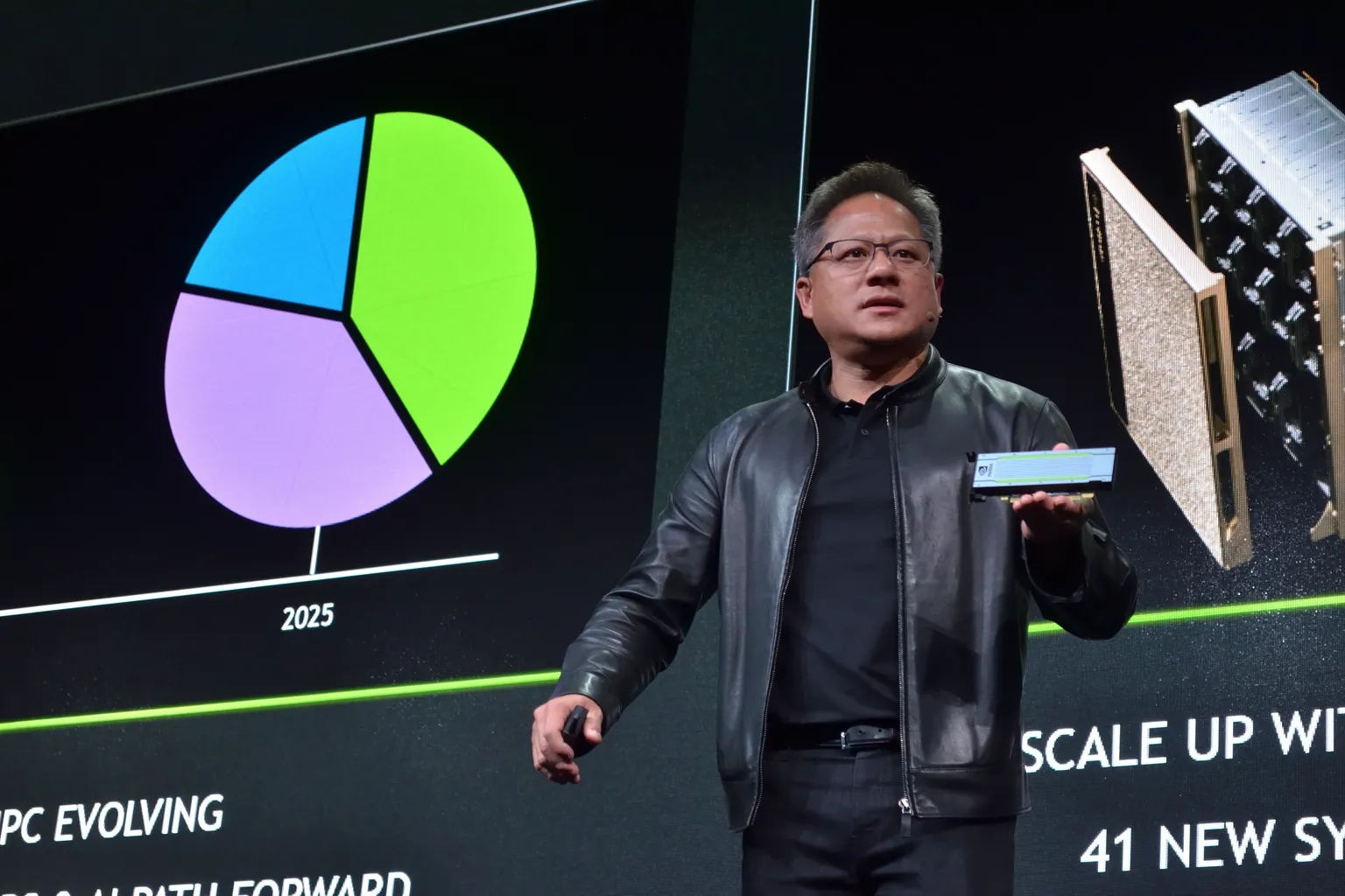 Nvidia cayó un 3%. Trump llamó a su jefe en directo.